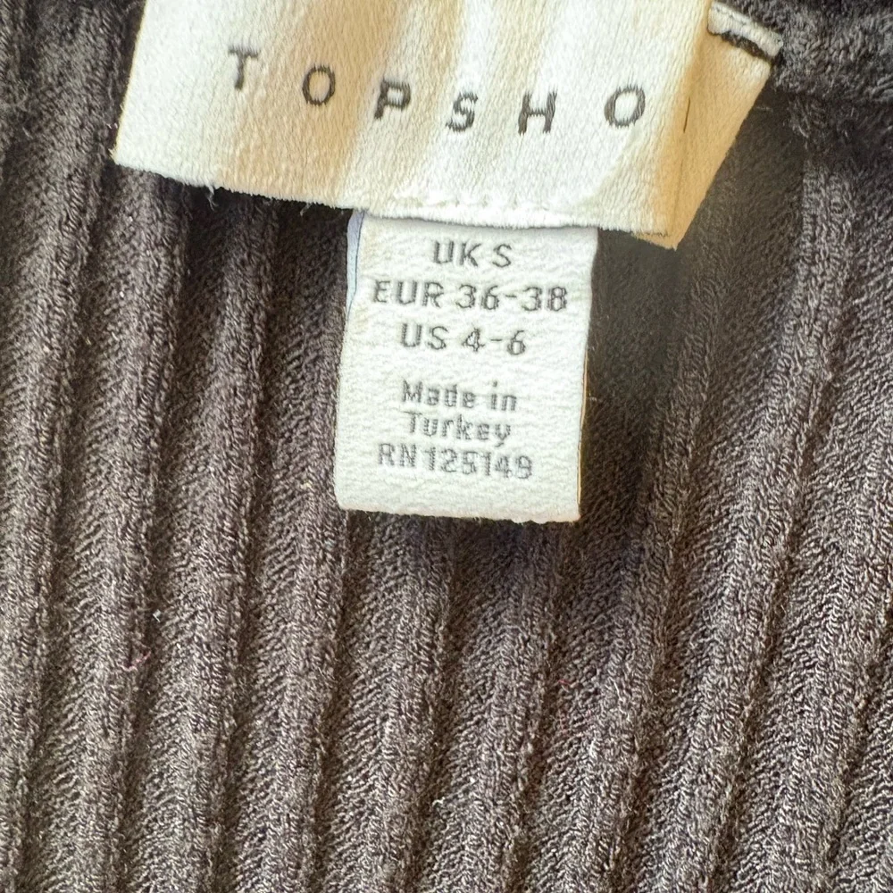 Topshop Black Maxi Sweater Dress - Picture 3 of 3